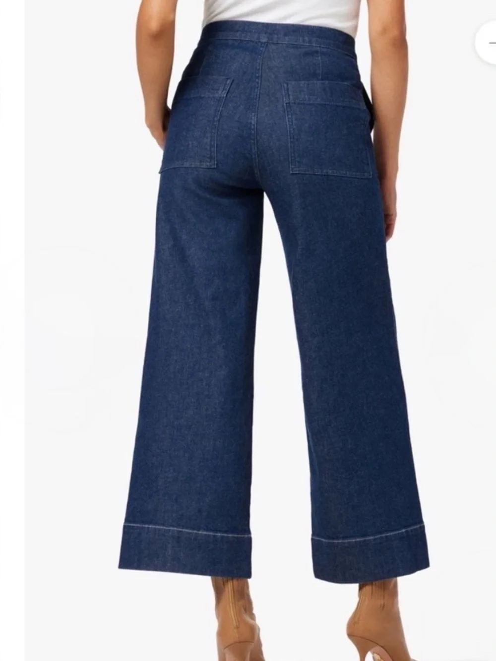 JOE'S JEANS Madison High Rise Wide Leg Jean Trouser size 27